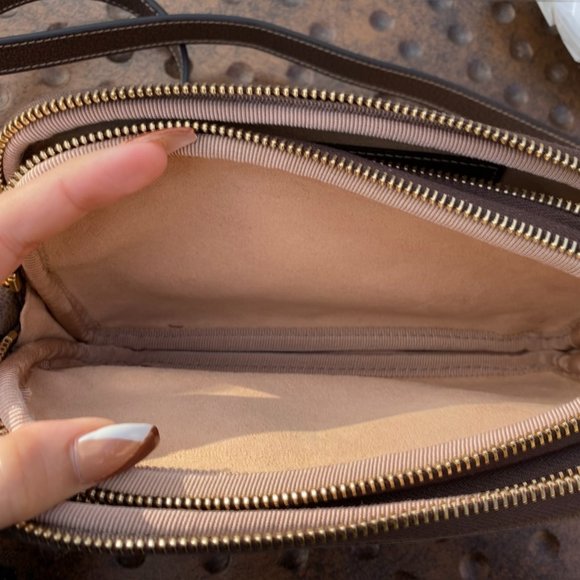 Gucci Ophidia Interlocking GG Canvas with Webbing Shoulder Bag - Picture 7 of 13